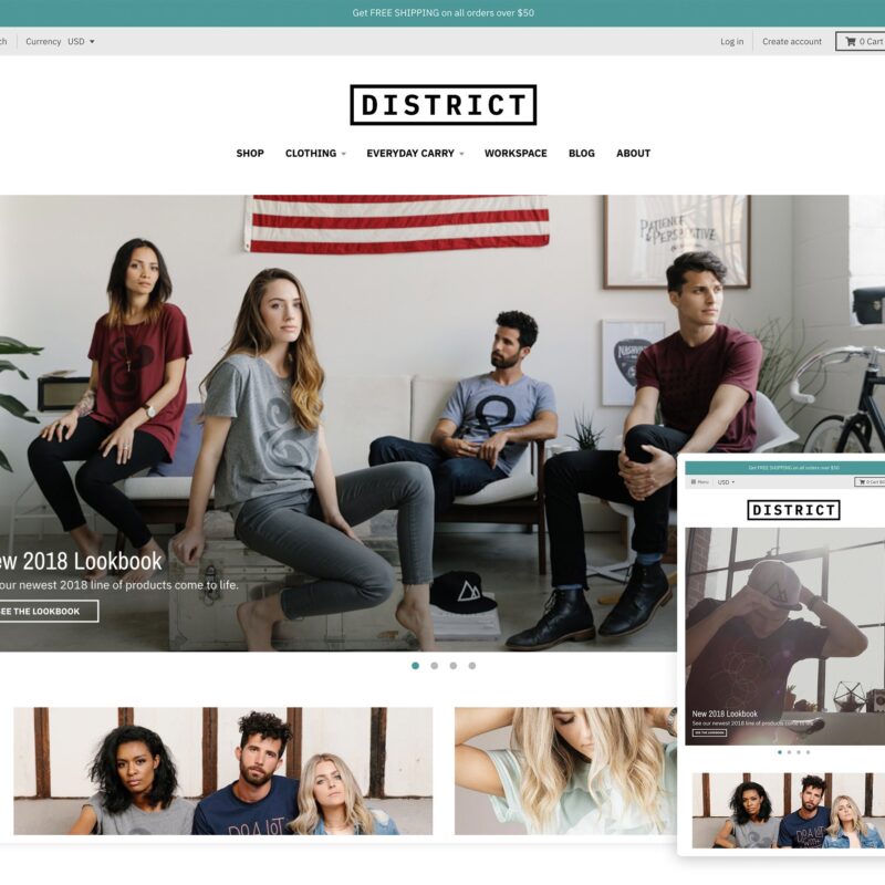 District Shopify Theme